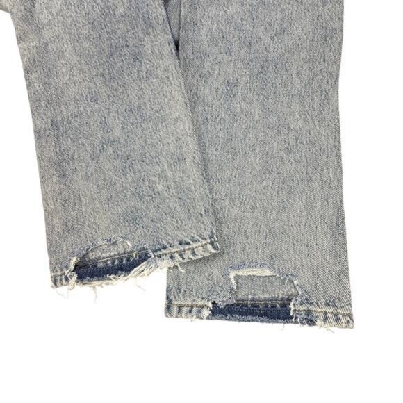 Levi's 501 Original Fit High Rise Straight Jean Light Wash Morning Joyride - Picture 11 of 11